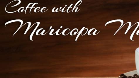 Coffee With Maricopa Mayor Price Government Affairs