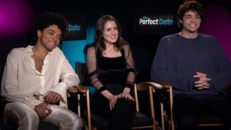 The Perfect Date Laura Marano And Noah Centineo Share Cute Dating Stories Exclusive