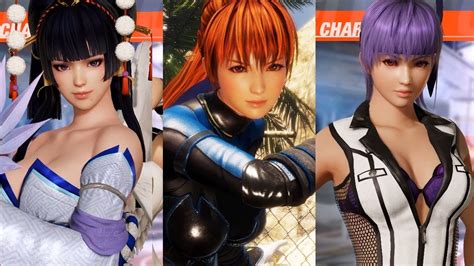 Dead Or Alive 6 All 24 Characters And Costumes Doa 6 All Outfits Youtube
