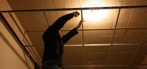 Diy Drop Ceiling Removal How To Replace A Drop Ceiling With Beadboard