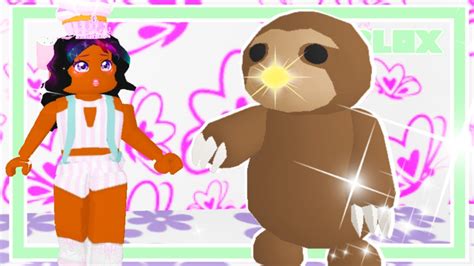 Making A Neon Sloth In Adopt Me I Cant Believe It Youtube
