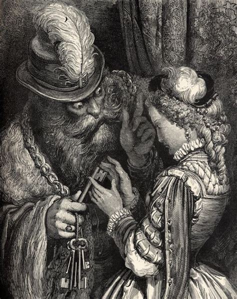 A Wolf Illustrations Blog Gustave Doré Gustave Dore Bluebeard Wolf