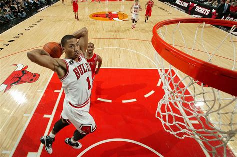 Nba Basketball Chicago Chicago Bulls Derrick Rose Wallpapers Hd