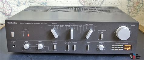 technics model su v707 stereo integrated dc amplifier 90 wpc rms photo 1034194 canuck audio mart