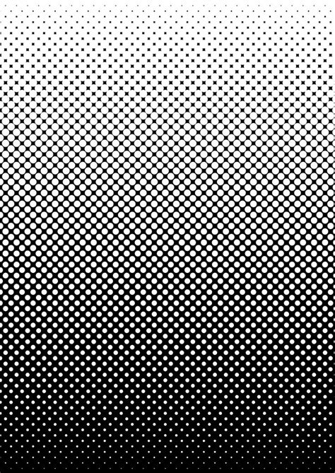 Black And White Screen Tone Style Gradient By Mrcentipede Screentone