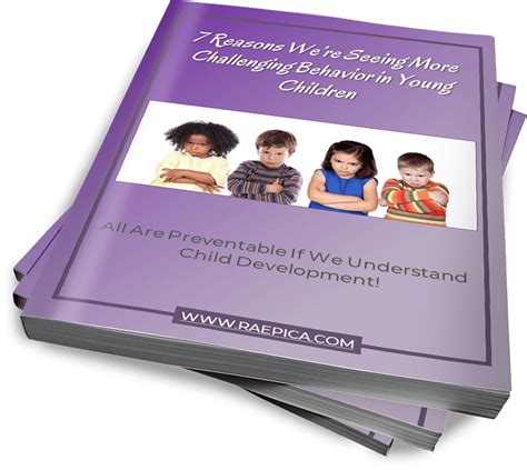 7 Reasons Were Seeing More Challenging Behavior E Book Cover Rae Pica