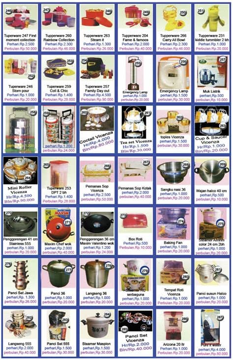 Toko online elektronik murah jakarta menjual beragam produk elektronik, kulkas, tv led, mesin cuci, dan barang elektronik dapatkan promo termurah untuk setiap pembelian produk elektronik dan kebutuhan elektronik rumah tangga dengan beragam keuntungan lainnya serta harga super. ARISAN ANEKA BARANG online: Catalog Alat Rumah Tangga