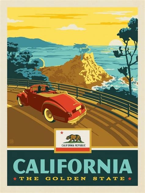 Anderson Design Group Vintage Travel Posters Travel Posters