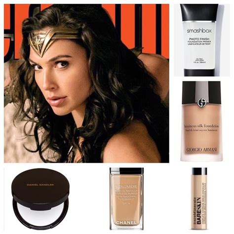 Gal Gadots Wonder Woman Makeup Artist Reveals The Beauty Products