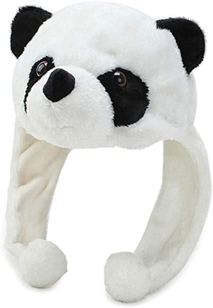 Panda Bear Cute Hat For Plush Animal Winter Hat Beanie Aviator Style