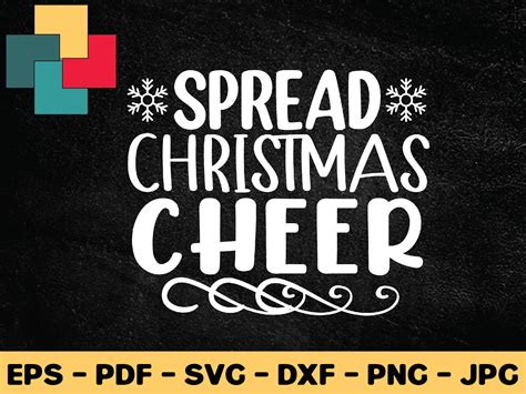 Spread Christmas Cheer Svg Design Gráfico Por Creativeprosvg · Creative