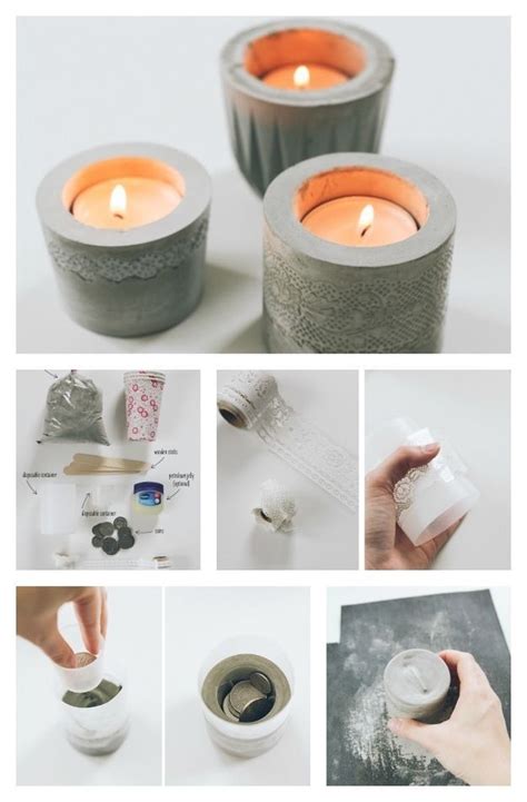 22 Seriously Cool Cement Projects You Can Make At Home | Concrete diy
