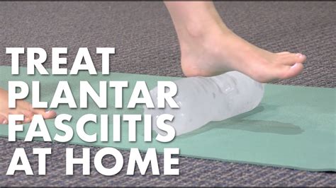 Ways To Treat Plantar Fasciitis From Home Kintec Footwear Orthotics Youtube