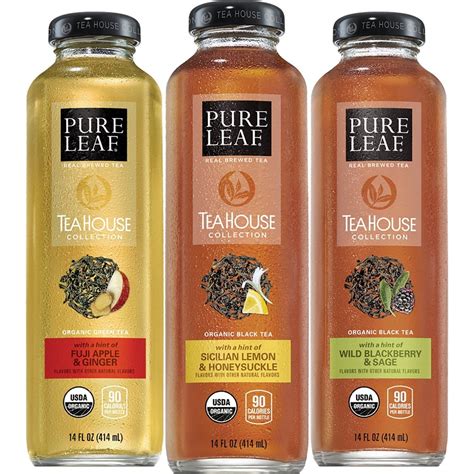 Pure Leaf Tea House Collection Iced Tea Variety Pack 14 Fl Oz 8 Ct