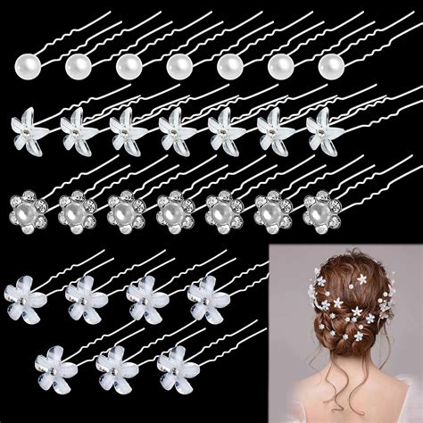 2 X Brand New 20 Pieces Bridal Hair Pins Hair Accessories Wedding Wedd Jobalots Europe