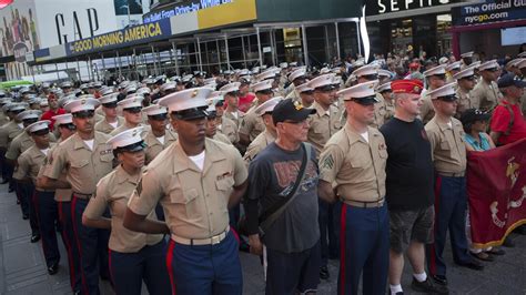 Marine Forces Reserve Celebrates Centennial In New York