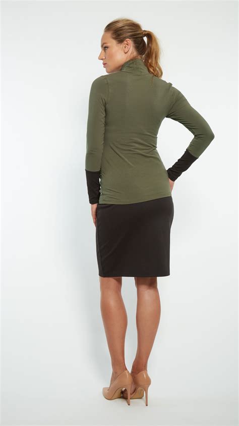 Straight Maternity Skirt Chic Maternity Wear By Stowaway Collection