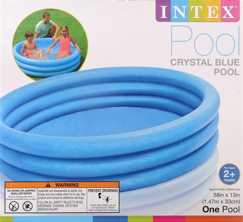 Crystal Blue Inflatable Pool Intex 1 Pool Delivery Cornershop By Uber