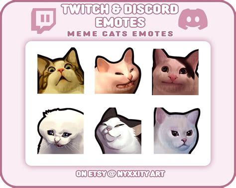 Description Are You Looking For Some Funny And Silly Meme Cat Emote