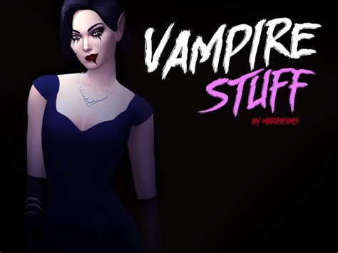 Vampire Stuff At Marvin Sims Sims 4 Updates