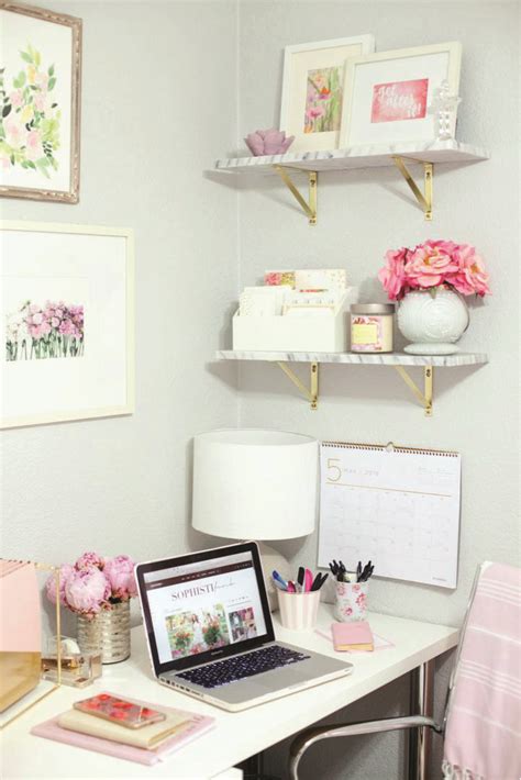 Shabby Chic Office Cubicle Decor Simplythinkshabby