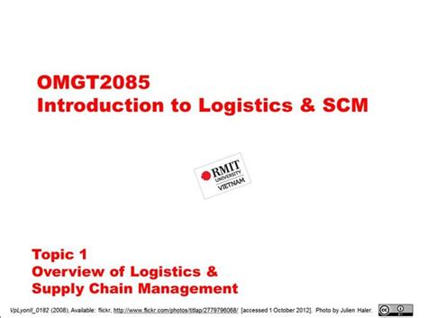 Introduction To Logistics And Supply Chain Management