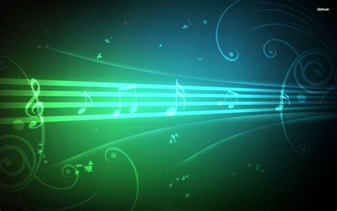 Blue Music Notes Backgrounds Wallpaper Cave