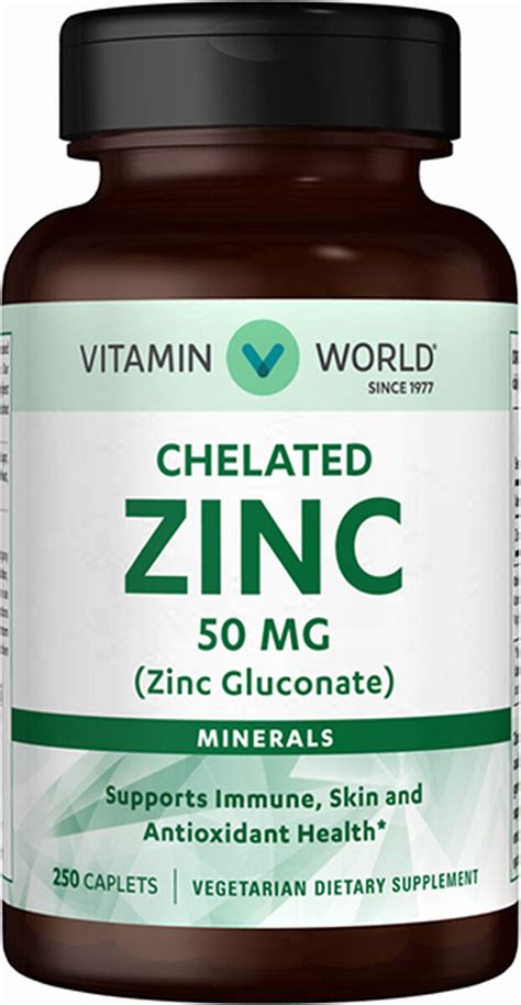 Many people turn to vitamin c and zinc to shorten the duration of colds and flu, but a new study has found those supplements did not shorten the asparagus is one of the best veggie sources of folate, a b vitamin that could help keep you out of a mental slump. Chelated Zinc 50mg 250 caplets | Chelated Zinc Supplement ...