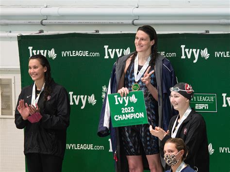 penn swimmer lia thomas had a record breaking week at the ivy league championships ncpr news