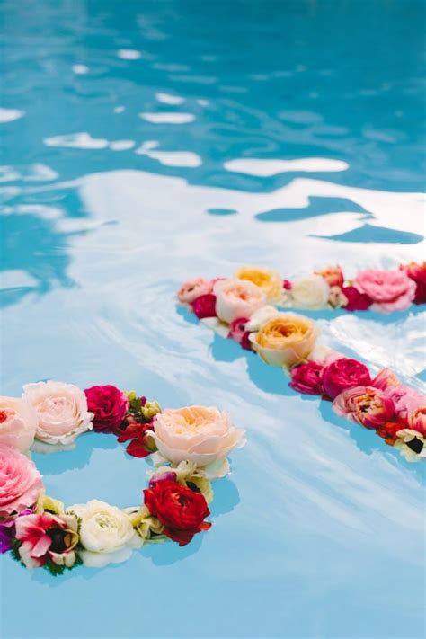 Mar 19, 2019 · floating beverage barge make a simple, cheap floating beverage container to keep your drinks cool in the pool and close at hand. 7 Breathtaking Ways to Dress Up a Pool for a Wedding ...