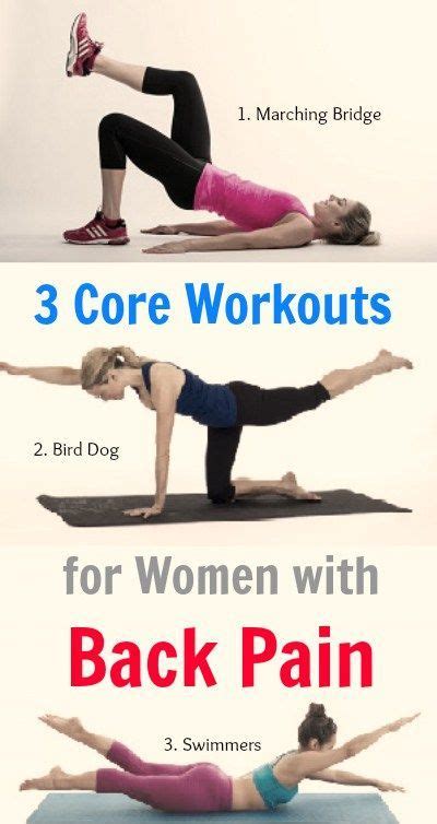 25 Bästa Core Strengthening For Back Pain Idéerna På Pinterest Nedre