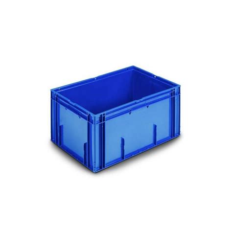 Stacking Container 60 Liters Plastic Blue Evea Kartmasters