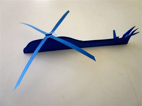 Paper Helicopter - How To Make Paper Helicopters - Origami ...