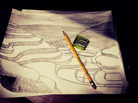 Check out our rice terraces art selection for the very best in unique or custom, handmade pieces from our shops. Banaue Rice Terraces Drawing at PaintingValley.com ...