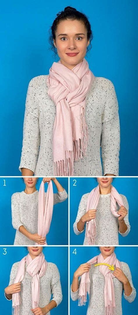 How To Tie Scarf Around Your Neck Video The Whoot Ways To Tie Scarves How To Wear Scarves