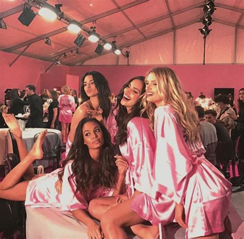Victoria Secret Angels At Fashion Show
