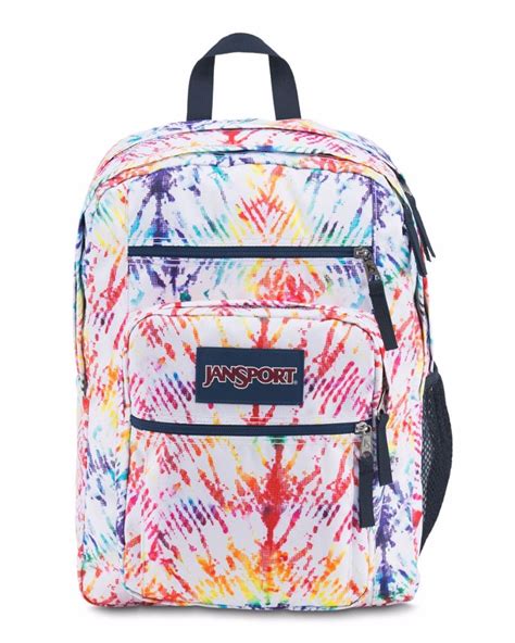Jansport Unisex Big Student Rainbow Tie Dye Backpack Jansport