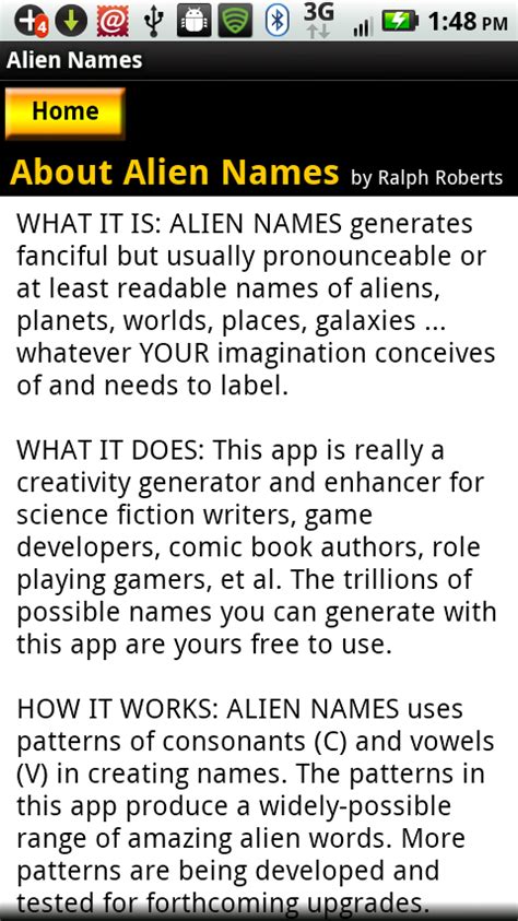 Alien Namesukappstore For Android