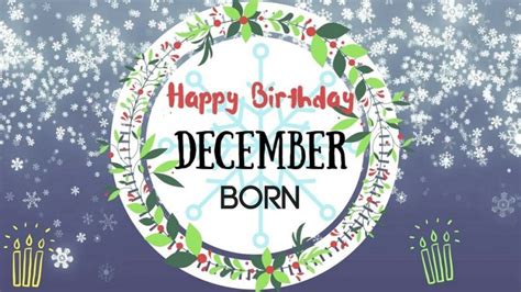 Are You Born In December Know About Your Personality