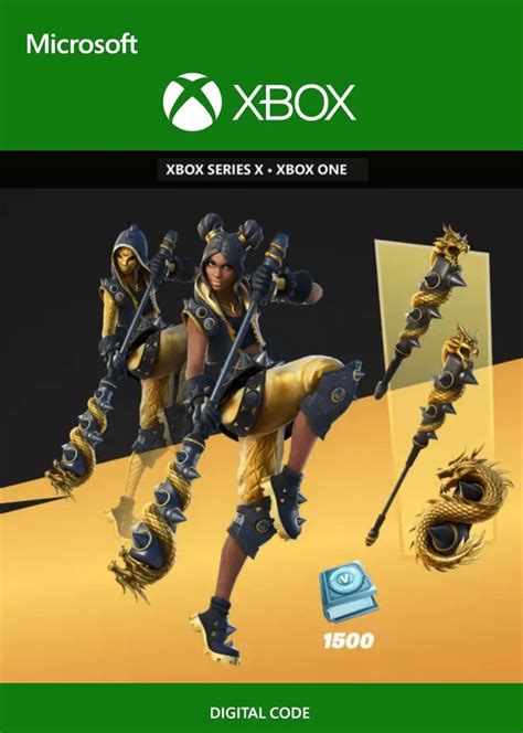 Fortnite Goldenbane Guardian Quest Pack 1500 V Bucks Xbox Live Key