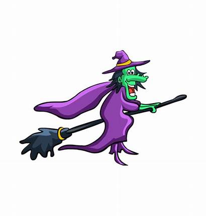 Witch Flying Halloween Clipart Clip Cliparts Clipartmag