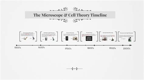 Timeline Of Microscope