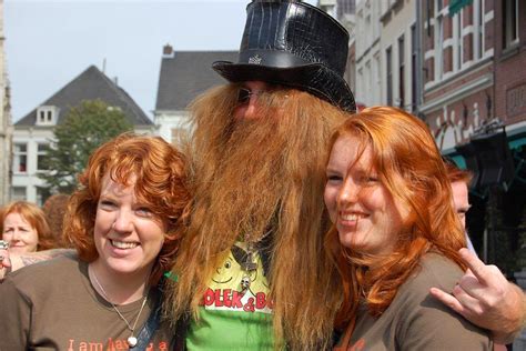 Thousands Of Redheads Attend Annual Redhead Days Festival In The