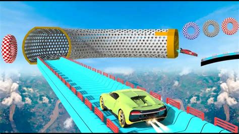 قيادة أسرع سيارات السباق في العالم. GT Car Racing Stunts Games Android Gameplay Level 9_10 ...