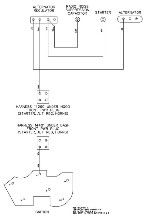 Wiring Diagram For Ford External Voltage Regulator Wiring Draw And
