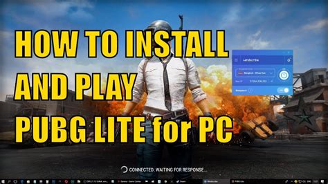 How To Download Pubg Lite And Play Pubg Lite On Pc Youtube