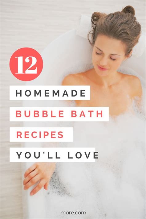 12 Homemade Bubble Bath Recipes You Need To Try Bath Recipes Bubble Bath Homemade Diy Bubble