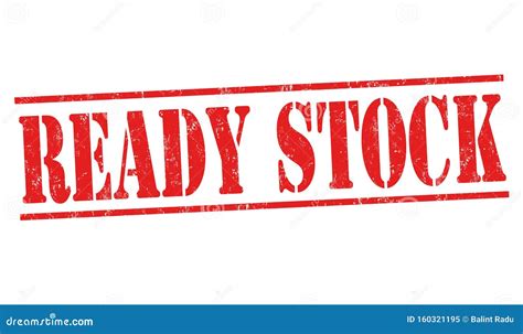 Ready Stock Label Or Sticker Cartoon Vector 169373363