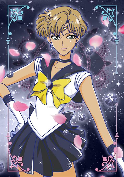 Sailor Uranus Crystal Version By Riccardobacci Sailor Uranus Sailor