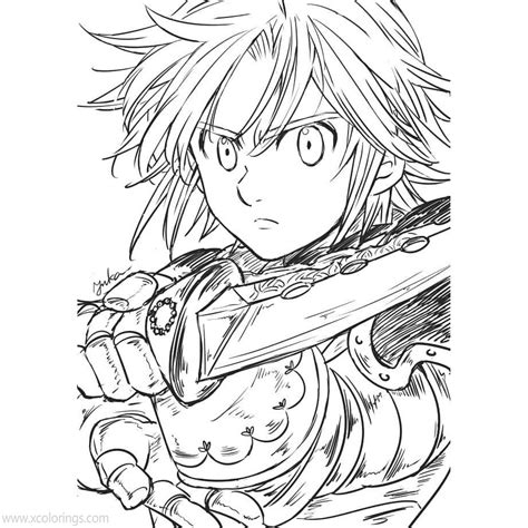 Seven Deadly Sins Coloring Pages Coloring Pages